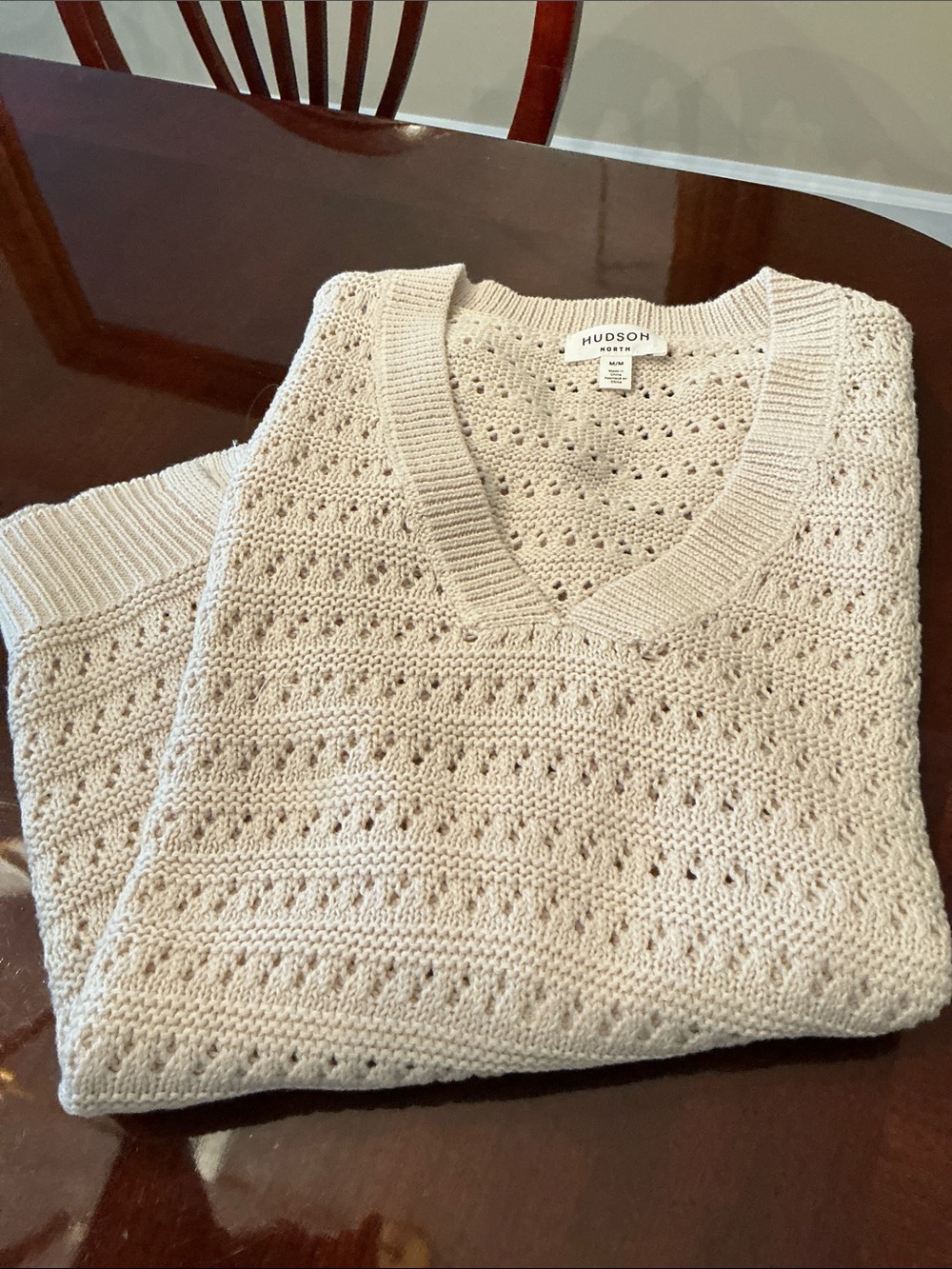 Hudson North Knit Sleeveless V-Neck Vest
